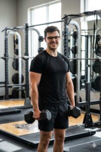 Gemini AI Gym Photo Prompt From My Photo (No Face Change) – Ultra Realistic Fitness Portrait